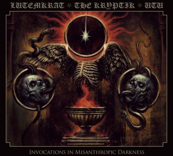 Lutemkrat / The Kryptik / Utu – Invocations In Misanthropic Darkness